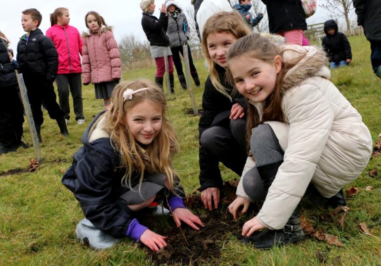 Schoolchildren show support for Heart of England Forest project - The ...